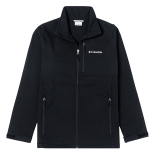 Columbia哥伦比亚软壳衣男士春季户外拒水徒步外套抓绒夹克WE6044