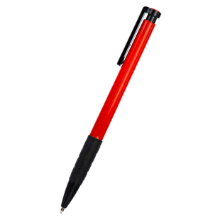 得力按动式圆珠笔0.7mm蓝色中油笔按动原子笔批发黑色老式用可爱自动按压式小学生用圆柱办公商务园珠笔A2