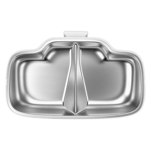 霍曼宠物自动喂食器304不锈钢双碗套装_适配VF20智能视频喂食器