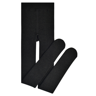 【金棉发热加绒】米图高弹不勒脚连裤袜女秋冬日系灰色打底袜踩脚