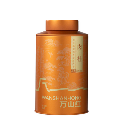 万山红肉桂大红袍正山小种金骏眉铁观音小青柑滇红茉莉花茶叶小罐