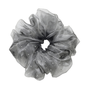 超仙云朵蓬松感大肠发圈女侧马尾丸子头绳扎头发饰新款高级感头花