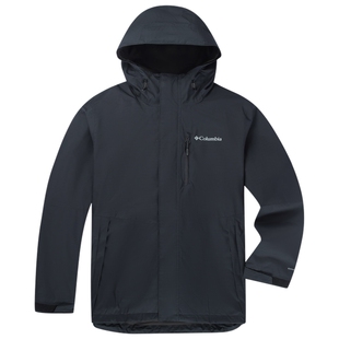 哥伦比亚户外25秋冬新品男装金点三合一夹棉内胆防水冲锋衣XE2198