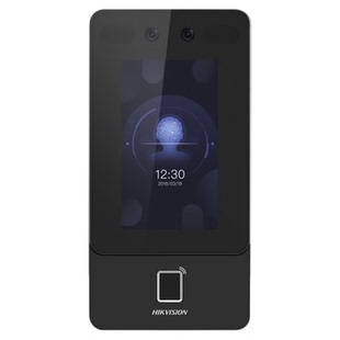 海康威视人脸识别门禁考勤机DS-K1T342MFW系列办公刷脸指纹考勤机