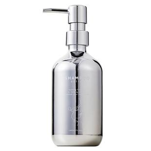 米立风物大容量分装瓶酒店浴室洗发水沐浴露按压瓶电镀替换空瓶子