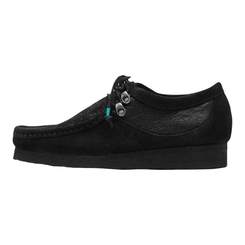 其乐CLARKS Wallabee x Anderson Bell 联名款休闲复古拼接袋鼠鞋