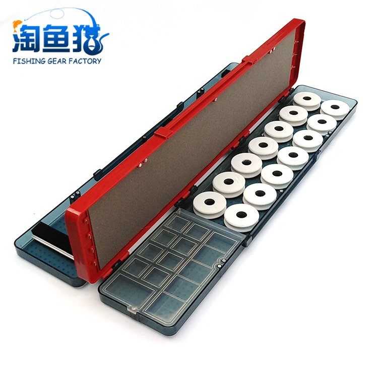 厂家批发三合一塑料漂盒盒多层渔具盒配件漂主线线盒子