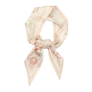 粉色丝巾绑包包丝带绑带手柄女发带缠带装饰小长条缠包搭配高级感