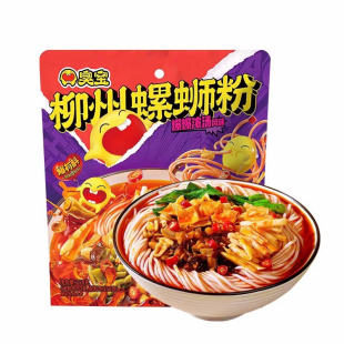 臭宝正宗柳州螺蛳粉爆爆浓汤风味广西特产螺丝粉懒人夜宵速食食品