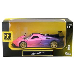 彩珀CCA1:36幻彩流光合金玩具汽车模型宝马保时捷帕加尼奥迪跑车