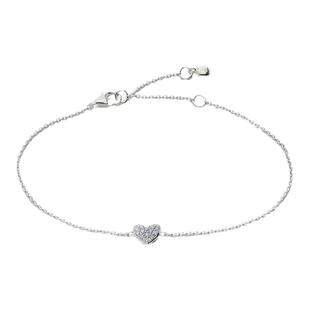 Monica Vinader莫妮卡手链小心愿培育情侣款爱心吊坠新年礼物女