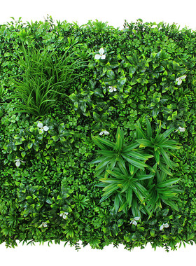 仿真植物墙面装饰草皮绿色人造