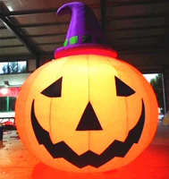 3 -метровая тыква с толстой капюшона+свет+вентилятор