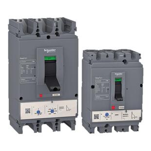 正品施耐德三相塑壳断路器空气开关CVS100F 160N 250 400 630A 3P