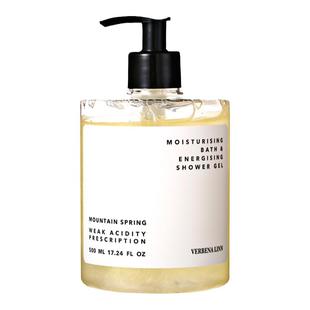 豆豆Verbena Linn沐浴露水调香简约银色山泉黑鸦片沐浴液洗护