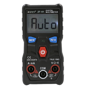 众仪ZT-S1家用型全自动数字万用表万能表无需换档智能防烧高精度