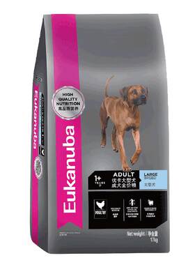 优卡大型犬成犬粮17kg