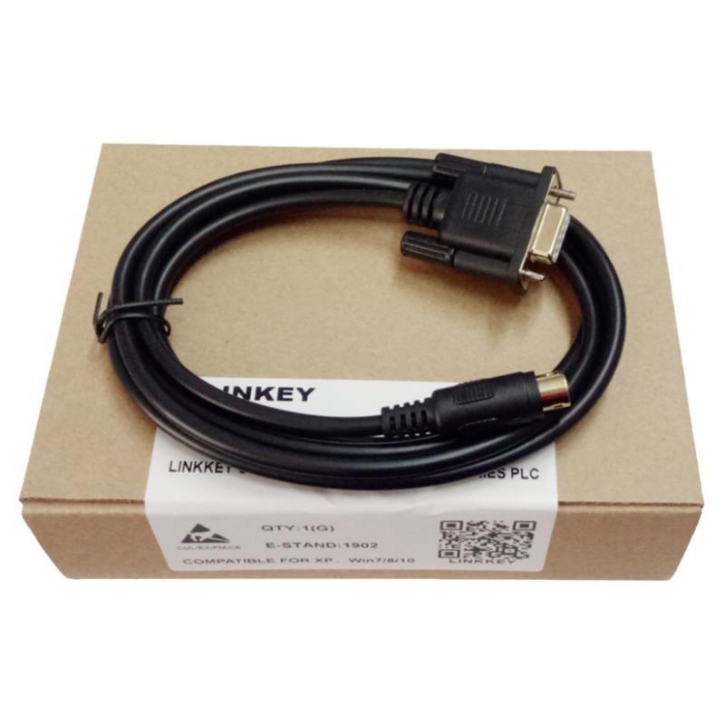 ALINKEY信捷XC/XD PLC连触摸屏编程电缆RS232串口数据下载线PC-XC