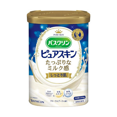 日本进口巴斯克林浴盐去鸡皮磨砂