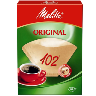 德国Melitta美乐家原装进口咖啡滤纸滴漏美式机过滤纸102手冲咖啡