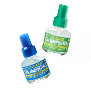 郡士军事高达模型胶水 橙味流缝胶水MC127/129/130/131水贴软化剂