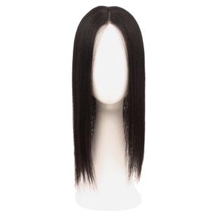 小野家假发片女NAMI生物膜头顶补发片全真发遮发际线白发增加发量