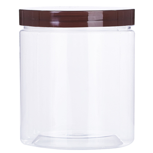 带盖透明密封罐包装空罐子50食品级花茶茶叶糖果溶豆塑料瓶饼干罐