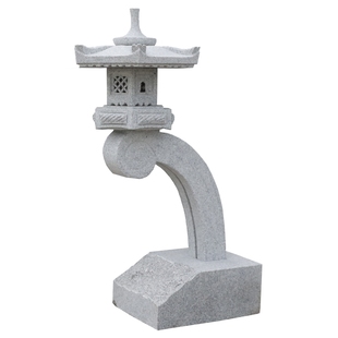 石头灯传统复古日式庭院石灯户外景观石灯笼落地灯园林装饰灯石雕