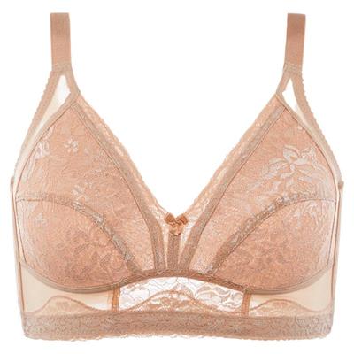 文胸上托防下垂全罩杯胖mm超薄