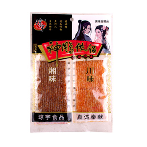 神雕侠侣麻辣条面筋大辣片8090儿时怀旧经典校园小时候的零食品