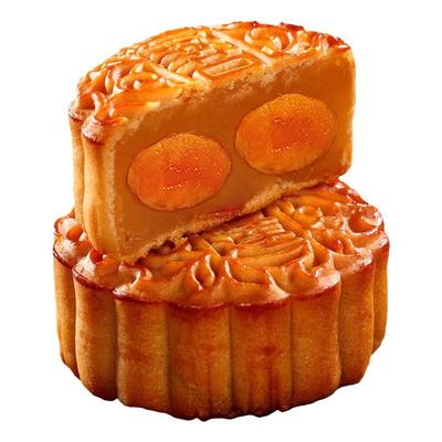 广式双蛋黄白莲蓉味月饼