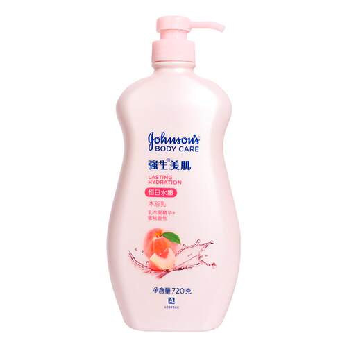 强生美肌沐浴露保湿滋润补水沐浴液乳泡泡持久留香官方正品秋冬女
