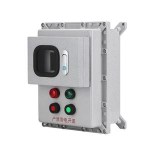 防爆触摸屏配电箱防爆仪表可视窗小门电控箱显示屏观察窗防爆电箱