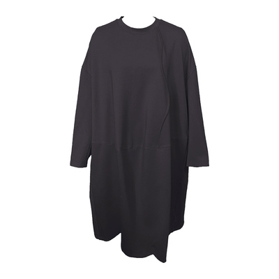 容子木ROSEMOO25春商场同款微弹针织波浪下摆连衣裙RSS1LP108A