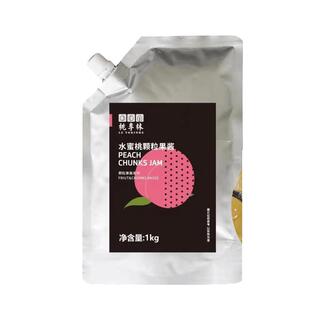 桃李林水蜜桃果溶酱粉黛蜜桃蓉蜜桃乌龙水蜜桃颗粒草莓果酱果蓉