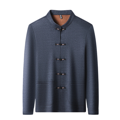 加绒厚款中国风立领唐装