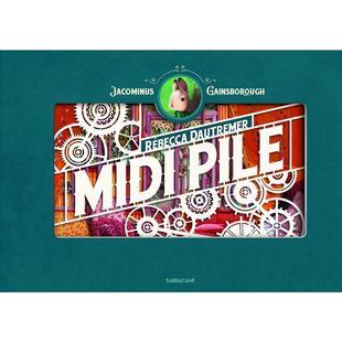 预售 我等你 Midi pile 法语原版纸雕书 法国原装进口 海贝卡·朵特梅精美纸雕书收藏送礼礼物 Rebecca Dautre