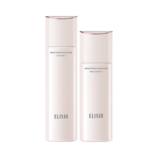 【自营】Elixir/怡丽丝尔纯肌净白弹润水乳美白保湿抗皱紧致护肤