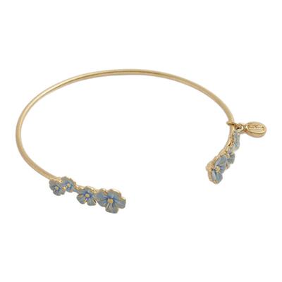 Fable勿忘我珐琅彩可调节手镯精致百搭高级感小众设计礼物送女友