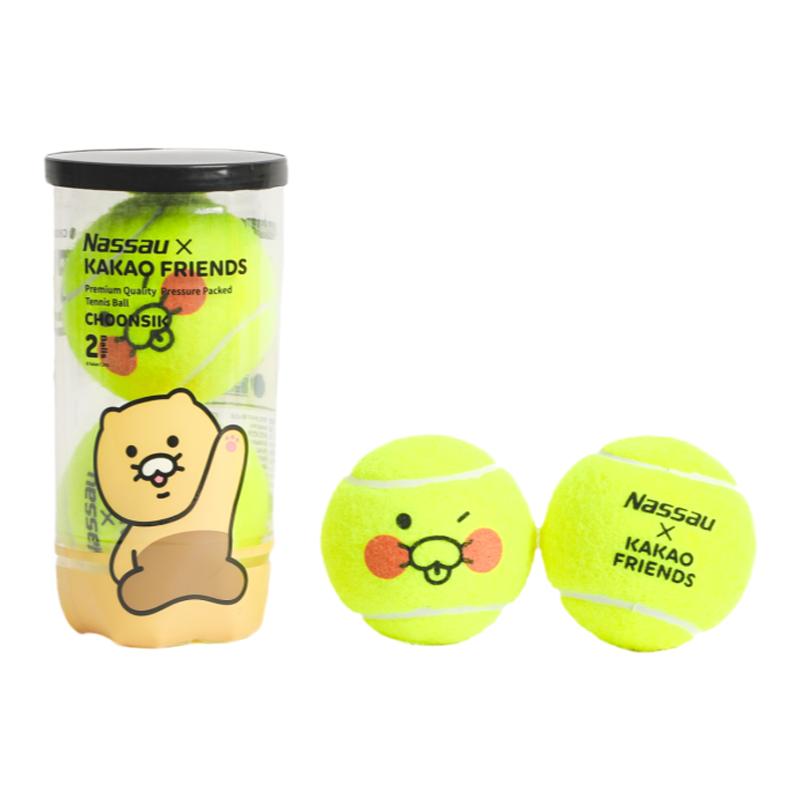 韩国代购kakao网球2024新款卡通可爱比赛网球专业网球训练球