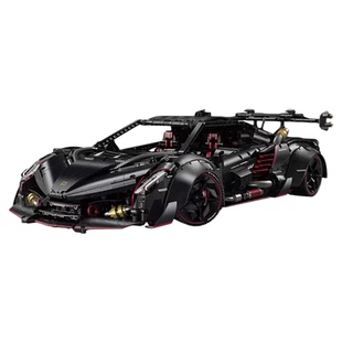 古励10639兰博基尼毒药国产积木1:8跑车MOC拼装玩具模型高难度