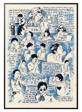 重庆森林王家卫香港电影装饰挂画