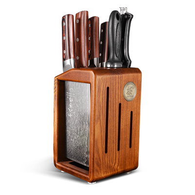 十八子作67层大马士革钢菜刀