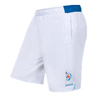 威克多VICTOR胜利羽毛球服哆啦A梦联名运动短裤男女款R-522DRM