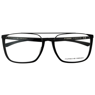 Porsche Design保时捷眼镜框男时尚飞行员大脸双梁近视眼镜架8388