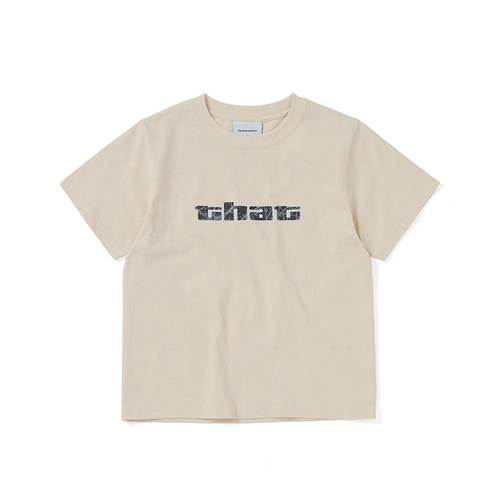 thisisneverthat® Big Initial W Tee 新款纯棉上衣女短袖t恤