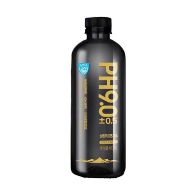含硒天然苏打水400ml*24瓶整/箱原味PH9.0弱碱性黄金水源饮用瓶装