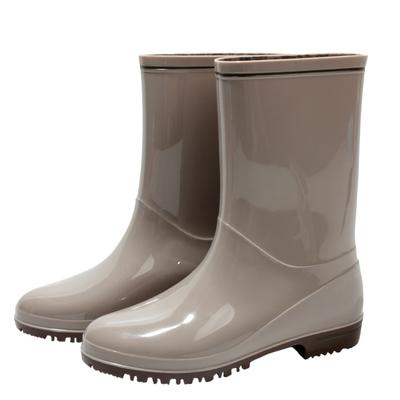 日式时尚中筒套鞋防水雨靴日式