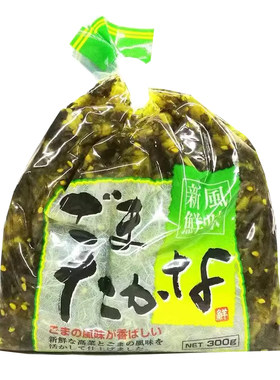芝麻高菜盐水渍菜日式腌菜