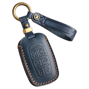 适用克莱斯勒钥匙套大捷龙汽车真皮克莱斯勒大捷龙PHEV高档扣包男